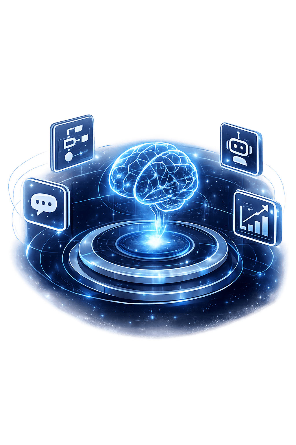 Ecosistema de inteligencia artificial y automatización
